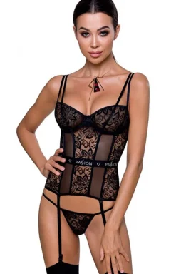 Passion Body|Gorsety - koronkowe gorset i stringi Leticia