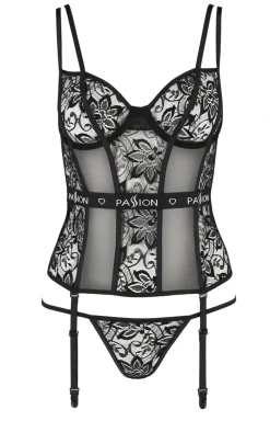 Passion Body|Gorsety - koronkowe gorset i stringi Leticia