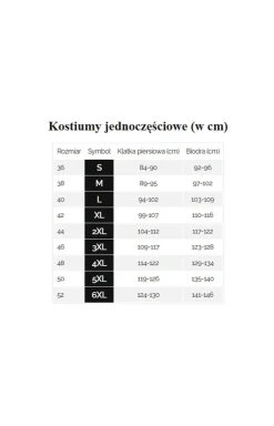 Czarny strój kąpielowy jednoczęściowy L4598/5
