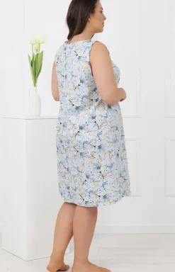 Damskie Italian Fashion Koszula Nocna Na Ramiączkach|Koszule Nocne Damskie - Damska koszula nocna na szerokich ramiączko Celozja