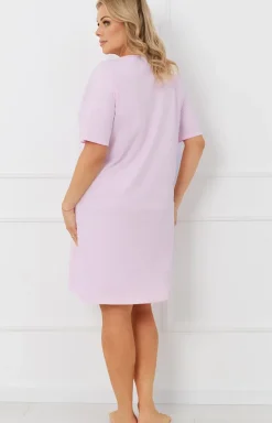 Damskie Italian Fashion Koszule Nocne|Koszule Nocne Damskie - Daska koszua nocna różowa Erua