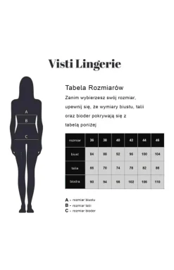 Damskie VISTI Koszula Nocna Na Ramiączkach|Koszula Nocna Koronkowa - Damska koszula nocna z koronką szafirowa Valentina