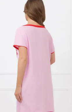 Damskie Italian Fashion Koszule Nocne|Koszule Nocne Damskie - Daka kozua nocna z erce łooiowa abrina