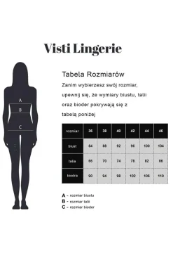 Damskie VISTI Koszula Nocna Na Ramiączkach|Koszula Nocna Koronkowa - Damska koszulka nocna na ramiączkach czarna Paris