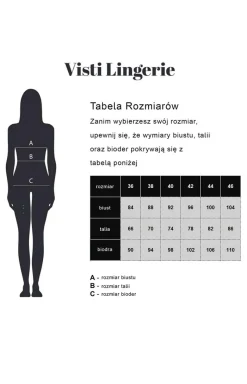 Damskie VISTI Koszula Nocna Na Ramiączkach|Koszula Nocna Koronkowa - Damska koszulka nocna z koronką Spectra