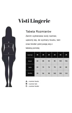 Damskie VISTI Koszula Nocna Na Ramiączkach|Koszula Nocna Koronkowa - Damska koszulka nocna z koronką czarna Mercedes