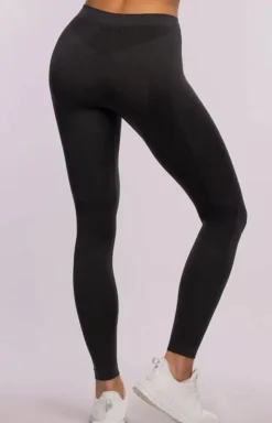 Damskie legginsy termoaktywne ciemnoszare Play