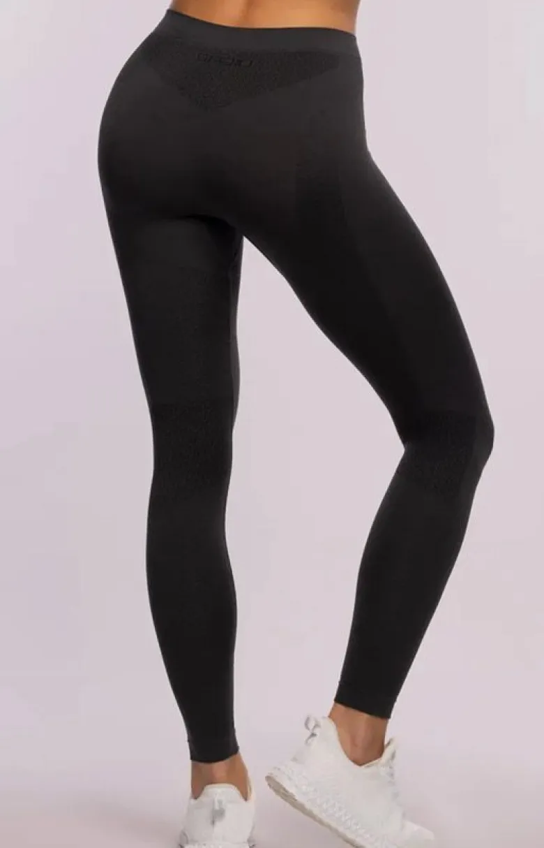 Damskie legginsy termoaktywne ciemnoszare Play