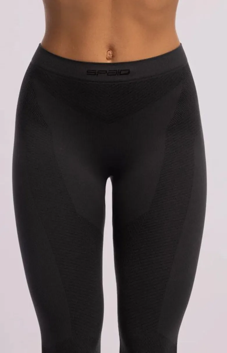 Damskie legginsy termoaktywne ciemnoszare Play