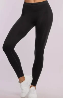 Damskie legginsy termoaktywne ciemnoszare Play
