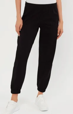 Damskie Italian Fashion Bielizna Homewear|Piżamy Damskie - Dakie podnie dreowe czarne adri