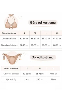 Damskie Marko Stroje Kąpielowe Dwuczęściowe|Bikini Damskie - Dół do kotiumu Doha M-804/1