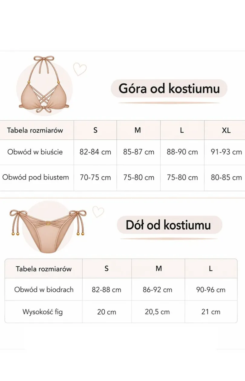 Damskie Marko Stroje Kąpielowe Dwuczęściowe|Bikini Damskie - Dół do kotiumu Doha M-804/1