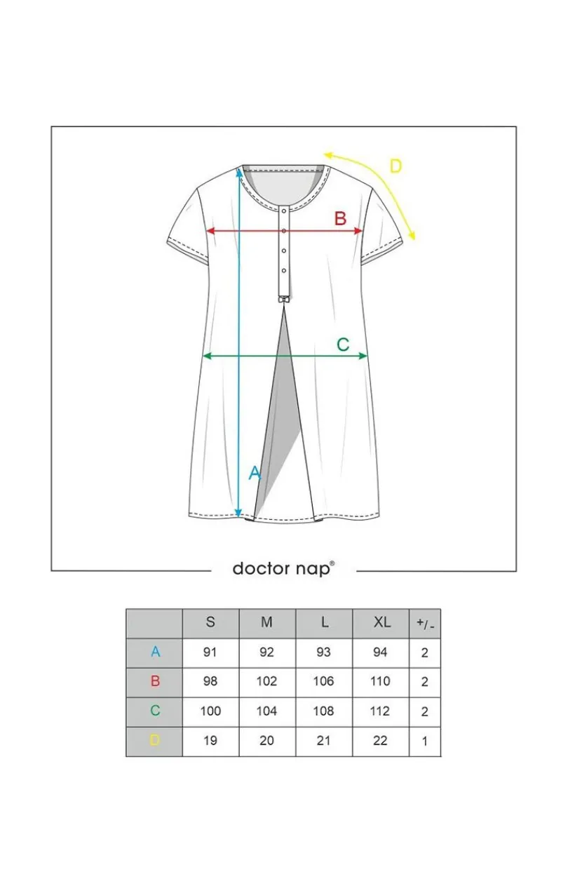 Damskie Doctor Nap Bielizna Ciążowa|Ciążowa Bielizna Nocna - kozua nocna da kobiet w ciąży TCB.9703