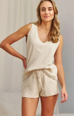 Damskie Doctor Nap Piżamy Damskie Krótkie|Bielizna Homewear - kompet damski z bawełny PM.7439