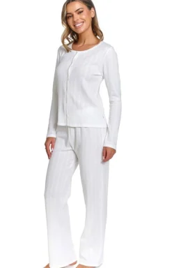 Damskie Doctor Nap Bielizna Homewear|Piżamy Damskie - piżaa daka z bawełny żakardowej P.7443.IK