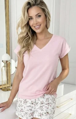Donna bawełniana piżama z krótkimi spodenkami Emilia short