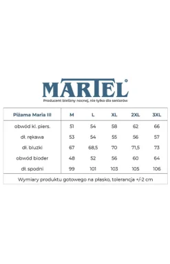 Długa piżama damska Maria III 202 21