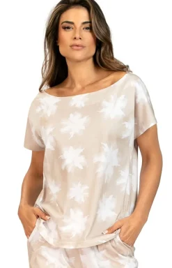 Damskie Wies-MANN Bielizna Homewear|Piżamy Damskie - Dwuczęściowa piżaa daka 030