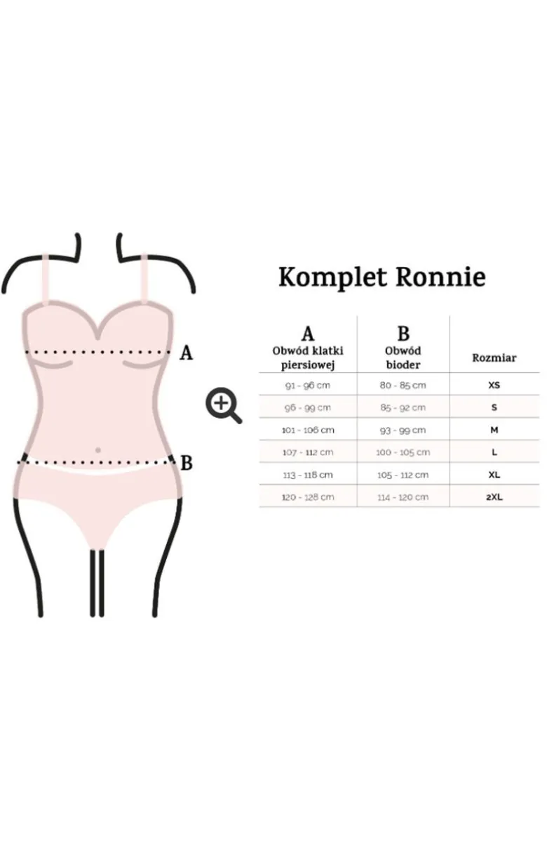 Dwuczęściowa piżama damska czarna krótka z długim rękawem Ronnie