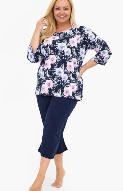 Dwuczęściowa piżama damska plus size 147/465 Anabel