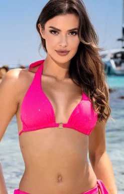 Dwuczęściowy różowy strój kąpielowy Zoe-48/MO/M01