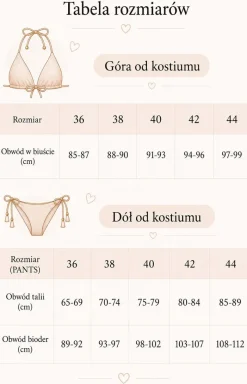 Damskie Etna Stroje Kąpielowe Dwuczęściowe|Bielizna Plus Size - Dwuczęściowy strój kąpielowy Alice-26/W 702E