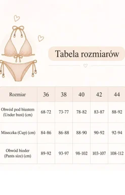 Dwuczęściowy strój kąpielowy Amelia-39/G 002