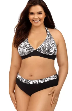 Dwuczęściowy strój kąpielowy Plus Size L1206/3