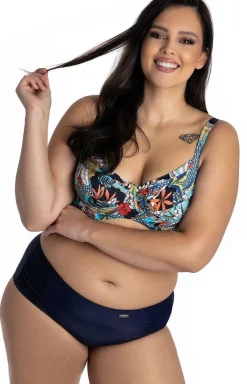 Damskie Primo Stroje Kąpielowe Dwuczęściowe|Strój Kąpielowy Na Duży Biust - Dwuczęściowy strój kąpielowy plus size 530/3
