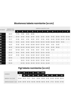 Dwuczęściowy wzorzysty strój kąpielowy Plus Size L3134/3