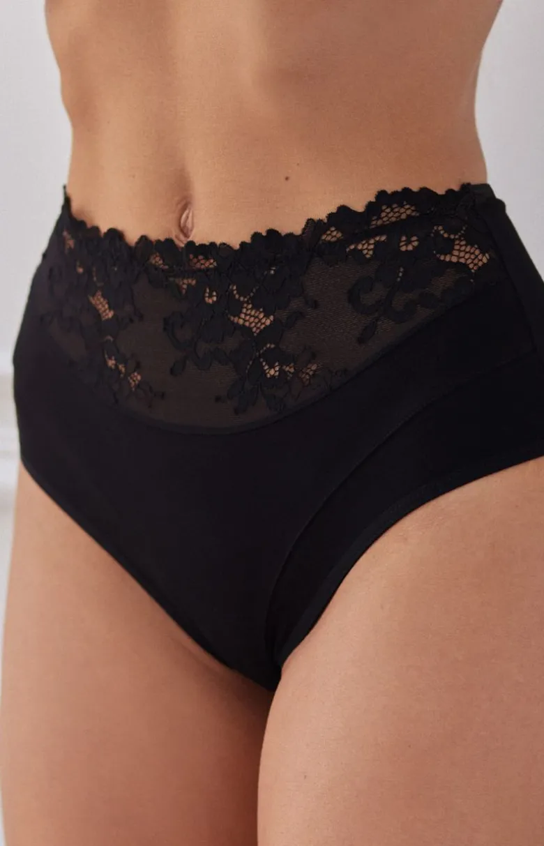 Damskie Wol-bar Figi, Stringi, Panty|Figi Bawełniane - Eco-Hi figi daskie
