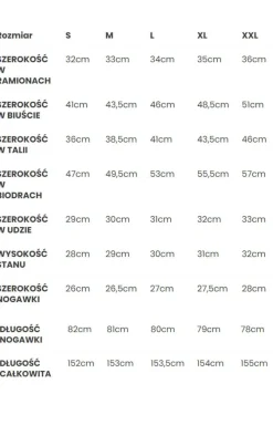 makover Moda - Elegancki kombinezon z odkrytymi ramionami w kolorze m K164