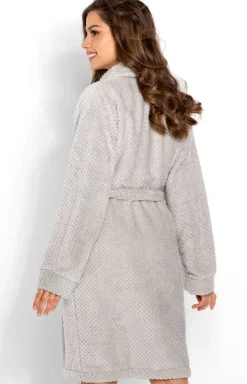 Damskie Momenti per me Szlafroki I Peniuary|Bielizna Homewear - Eegancki zafrok damki ciepły Thira