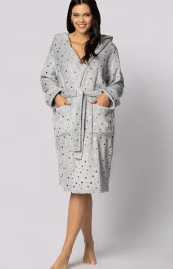 Damskie Envie Szlafroki I Peniuary|Szlafroki Damskie - szlafrok damski z kapturem plus size Star