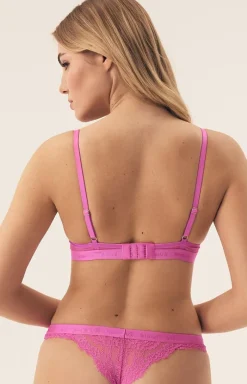 BLOOVII Biustonosze Push-Up|Stringi Z Koronką - Esotiq biustonosz push-up Ocrissa 42244-42X