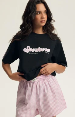 Esotiq bluzka z krótkim rękawem Bloovii Lenero 43759-99X