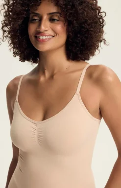 Esotiq Body|Bielizna Wyszczuplająca - body odeujące beżowe hrinky 44246-80X