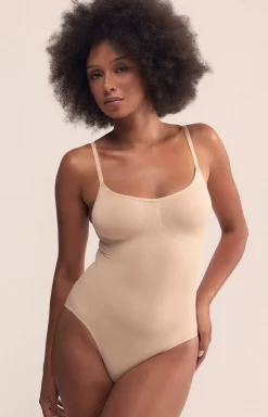 Esotiq Body|Bielizna Wyszczuplająca - body odeujące beżowe hrinky 44246-80X