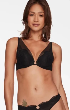 Esotiq czarny biustonosz push-up Tone 39923-99X