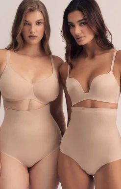 Esotiq damskie majtki modelujące beżowe Smooth 43934-80X