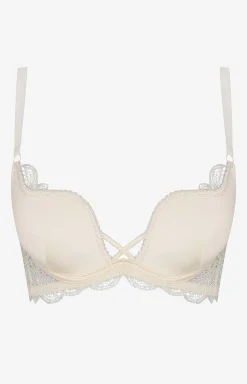 Esotiq gładki biustonosz push-up Claudia basic 35431-02X