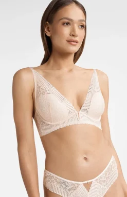 Esotiq Biustonosze Push-Up|Bielizna Ślubna - kremowy biustonosz push-up Kenlee 40547-02X