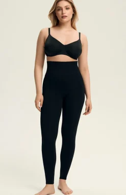 Damskie Esotiq Legginsy|Legginsy Damskie - egginy odeujące czarne hrinky 43961-99X