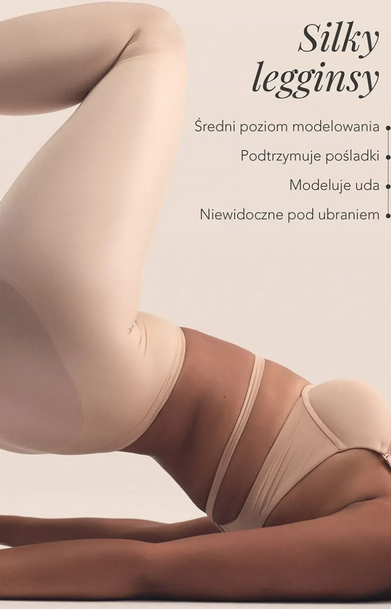 Esotiq legginsy modelujące Silky 43944-80X