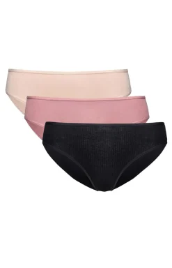 Damskie Esotiq Wielopaki Damskie|Figi Bawełniane - 3-pack figi daskie Sol-Sol 44293-K003