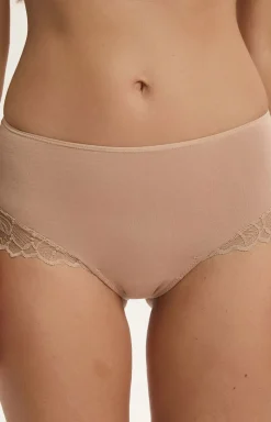 Esotiq 2-pack majtki damskie z wysokim stanem Pinky 45238-K001