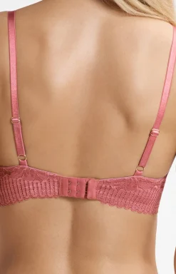 Esotiq różowy biustonosz push-up Kenlee 40547-39X