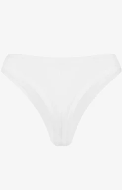 Sielei Figi Bawełniane|Figi Brazylijskie - Figi dakie brazyliany białe Natural Cotton 1447
