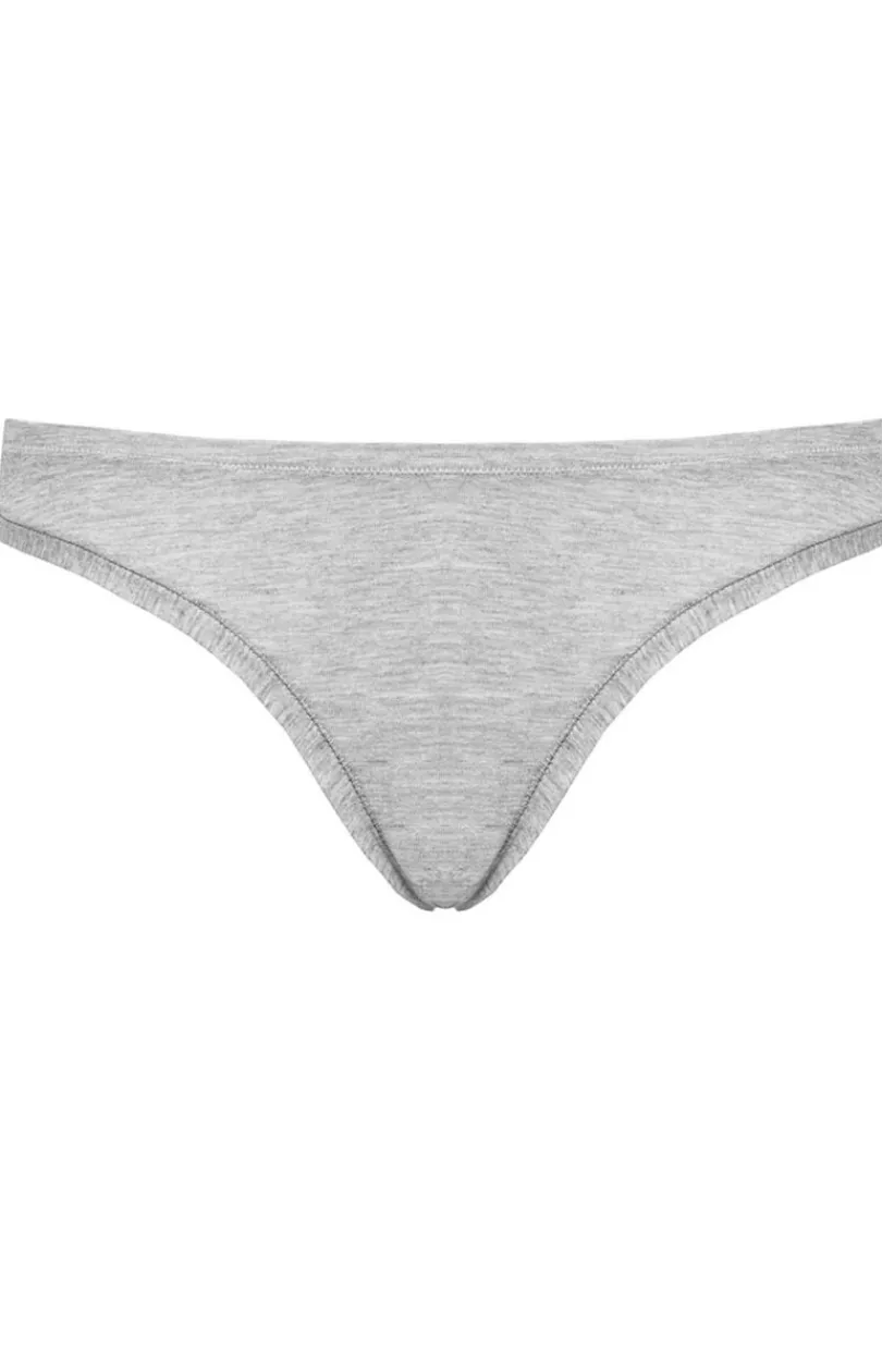 Sielei Figi Bawełniane|Figi Brazylijskie - Figi damskie brazyliany szare Natural Cotton 1447